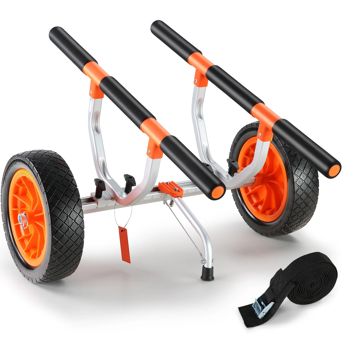 SucceBuy Detachable Kayak Cart With Adjustable Width For Canoes