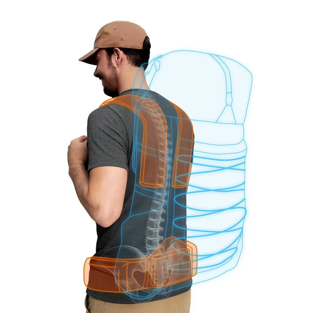 Night Cat Internal Frame Roll Top Hiking Backpack Rain Cover