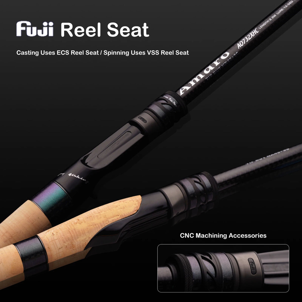 PureLure Amaro Pro Heavy Duty Big Game Fishing Rod