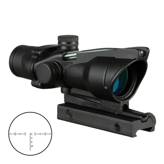 Bestsight 4X32 Hunting Scope Illuminated Red Dot Tactical Sight For Hunters