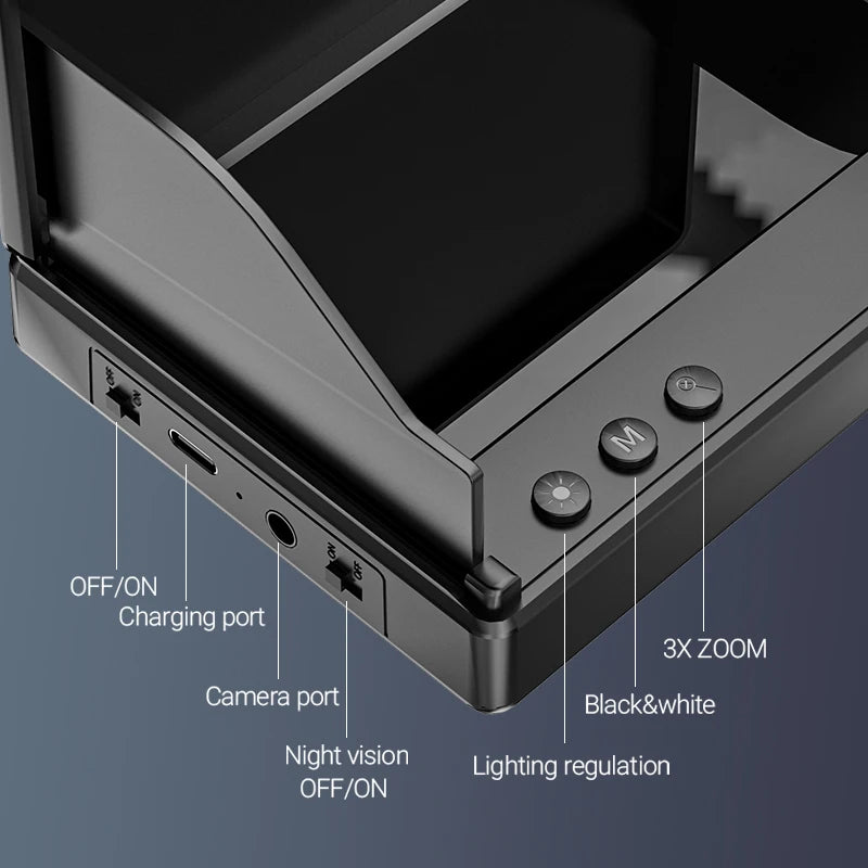 IP68 Underwater Fishing Camera With LCD Monitor And Night Vision For Anglers