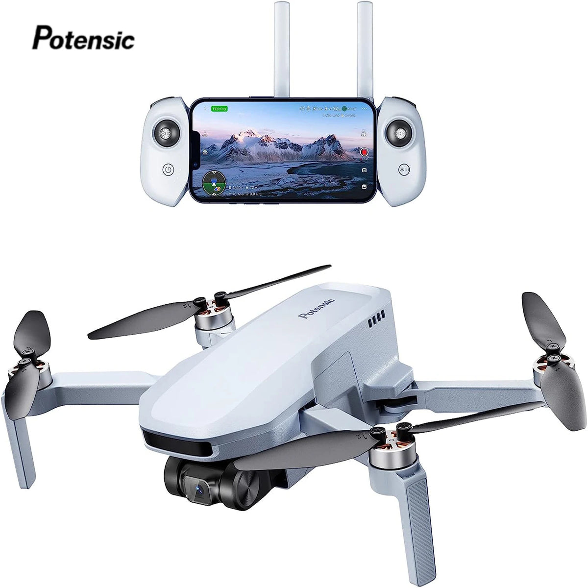 Potensic GPS Drone With 4K Camera And Smart Auto Return