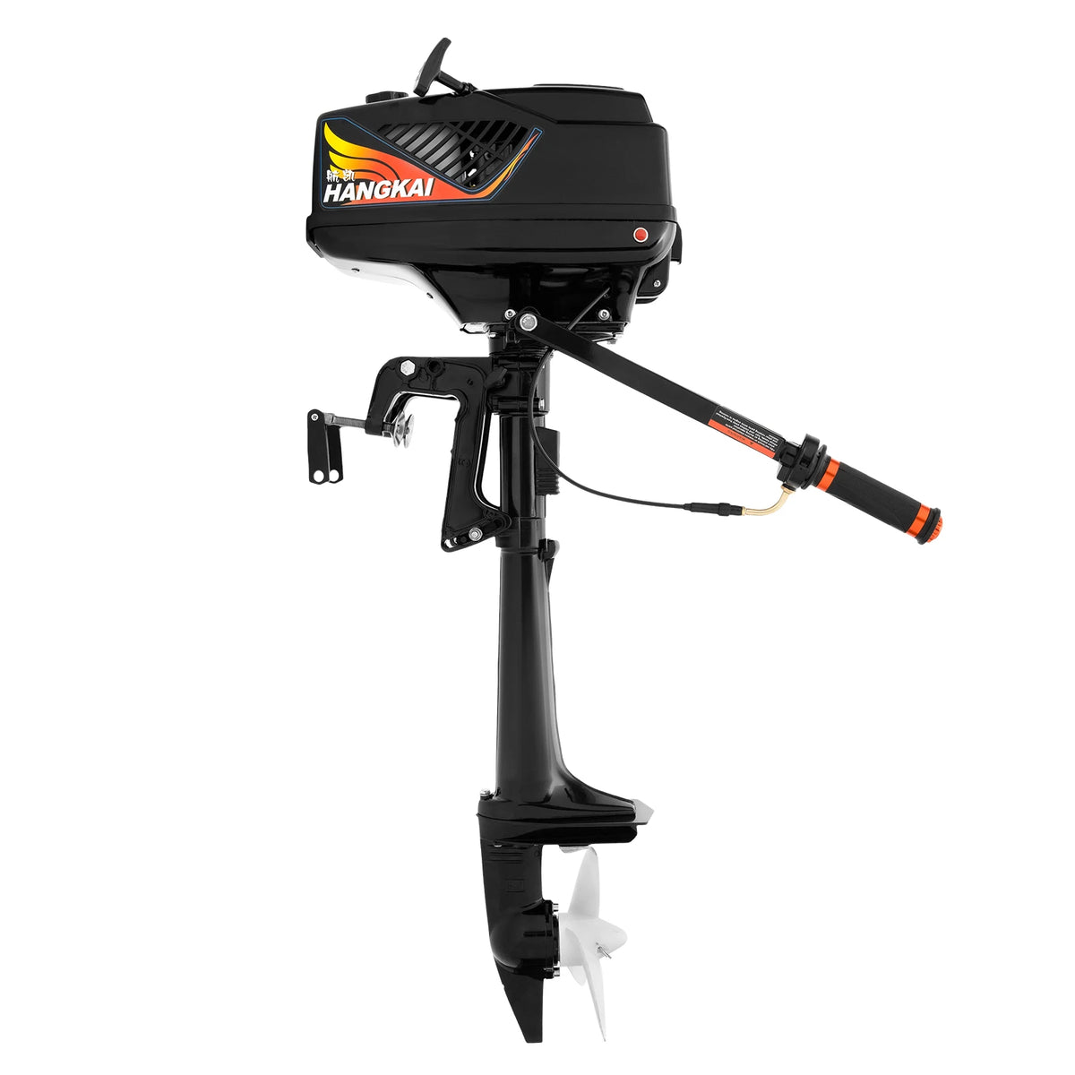 Bymaocar 3.6 HP 2 Stroke Compact Outboard Motor 21.4 Lb For Fishing Boats