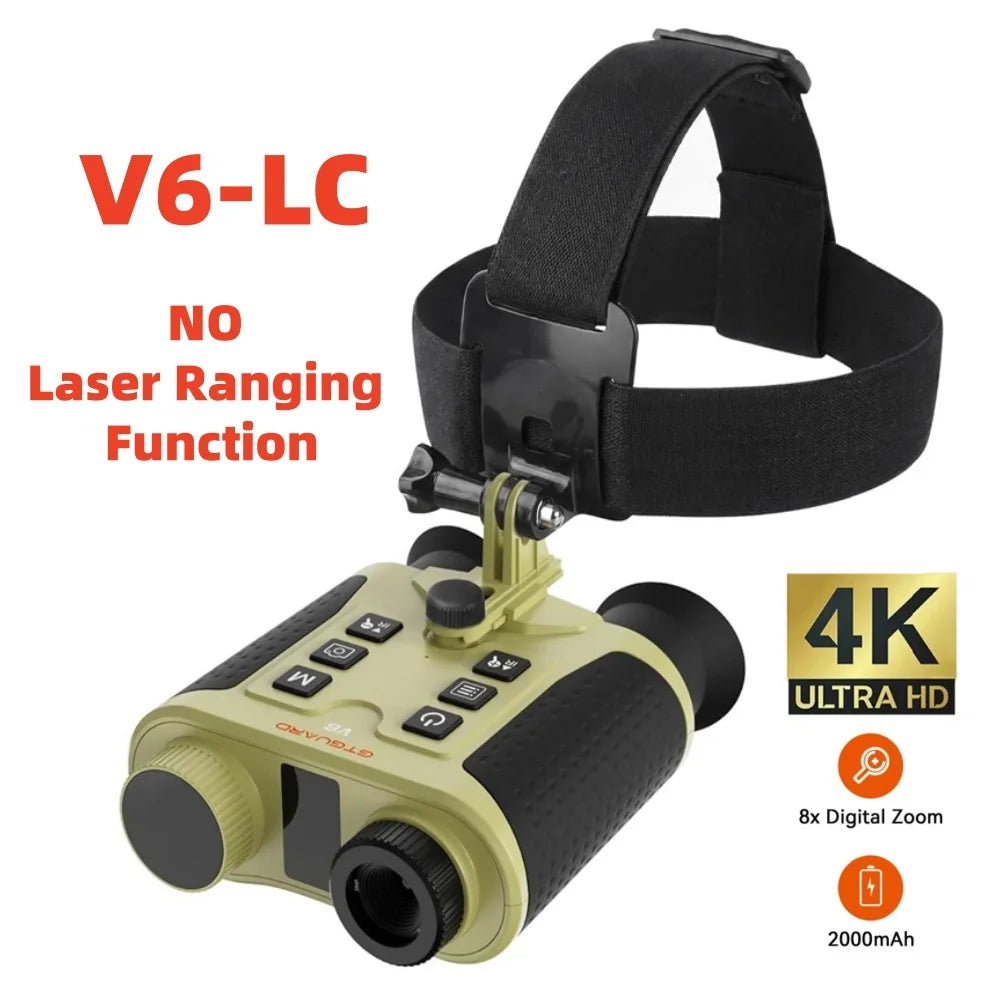 GTmedia V6 Pro Night Vision Binoculars With Laser Rangefinder For Hunting
