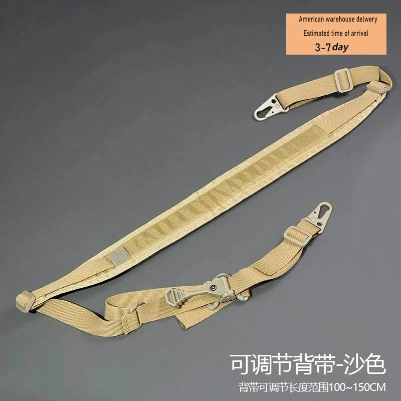 Modular Tactical Rifle Sling Removable Two Point One Point Configuration