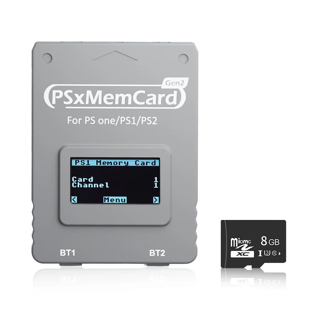 BitFunx Enhanced MicroSD PSX Memory Card For Retro Gamers