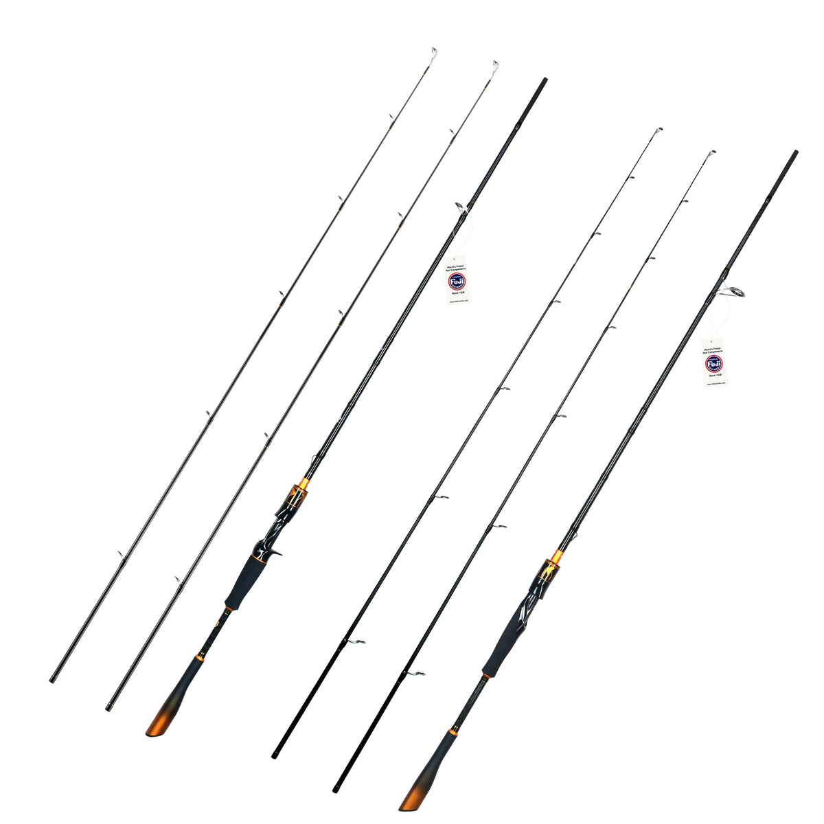 BIUTIFU T1000 Carbon Fishing Rod Fuji Guides For Anglers