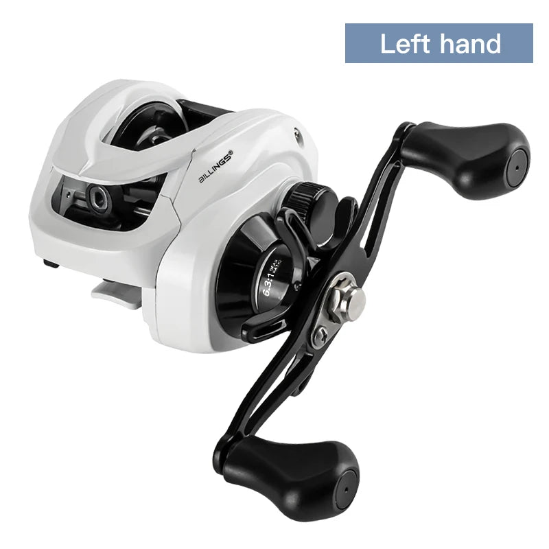 Billings Baitcast Reel 8kg Drag Magnetic Brake Saltwater Pro