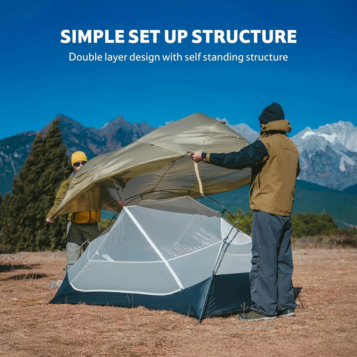 Naturehike Mongar Ultralight Waterproof Backpacking Tent Shelter