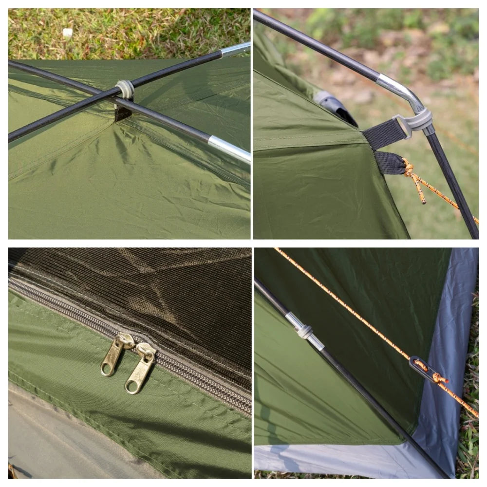 Night Cat Portable Waterproof Camping Tent With Quick Setup
