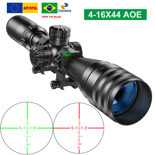 Bestsight 4x16 Tactical Rifle Scope Illuminated Elite Hunter Optics