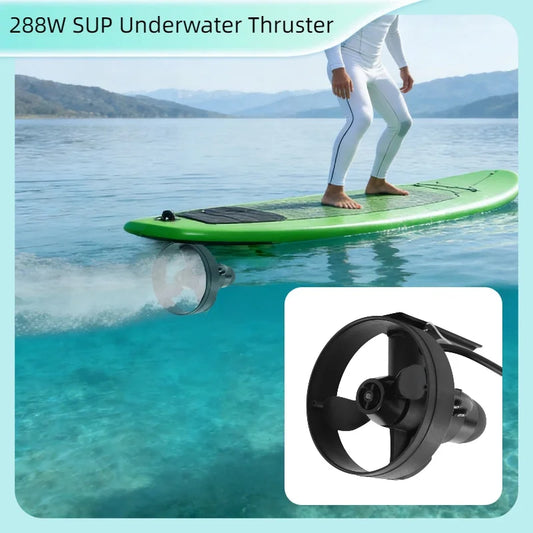 Underwater SUP Thruster Propeller with 12V Motor and Rotary Paddle