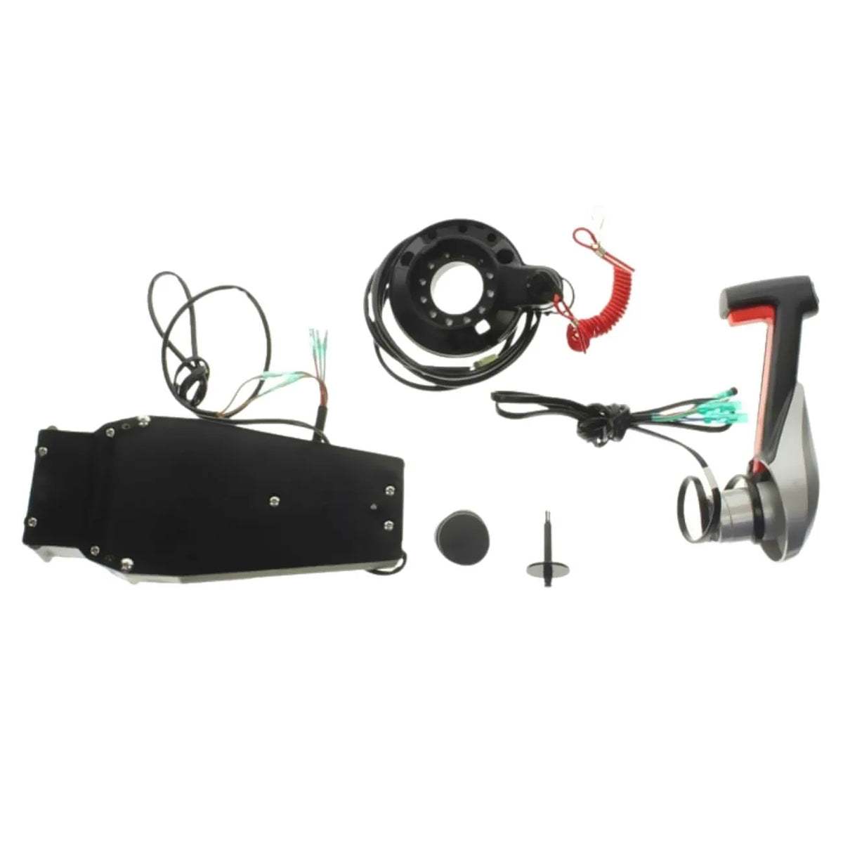 Yamaha Flush Mount Outboard Remote Control Box With Stop Switch