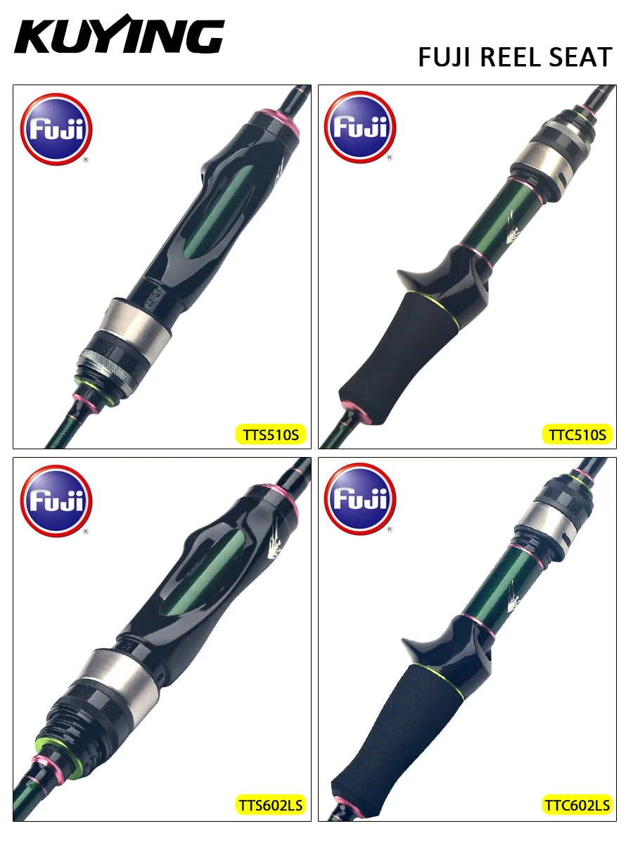 Kuying Teton Stream Carbon Fishing Rod With Fuji Guides