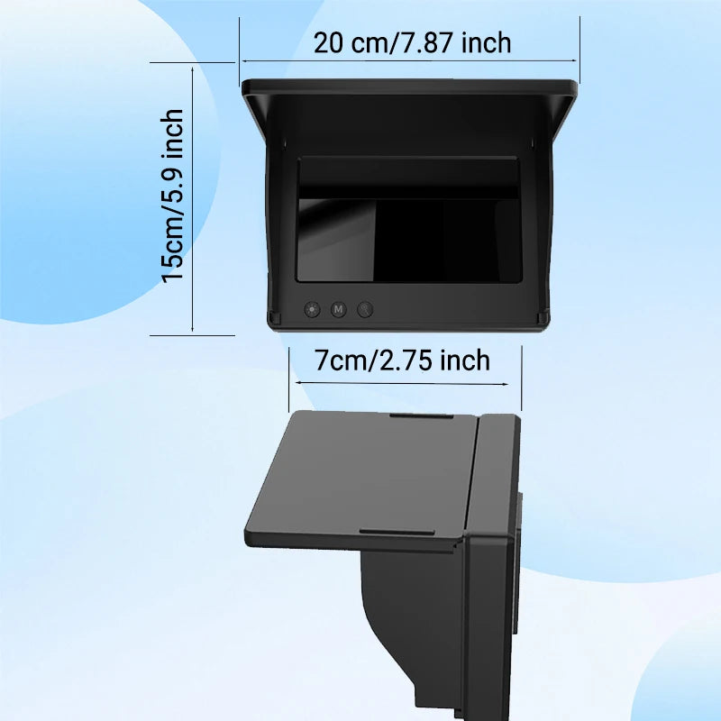 IP68 Underwater Fishing Camera With LCD Monitor And Night Vision For Anglers