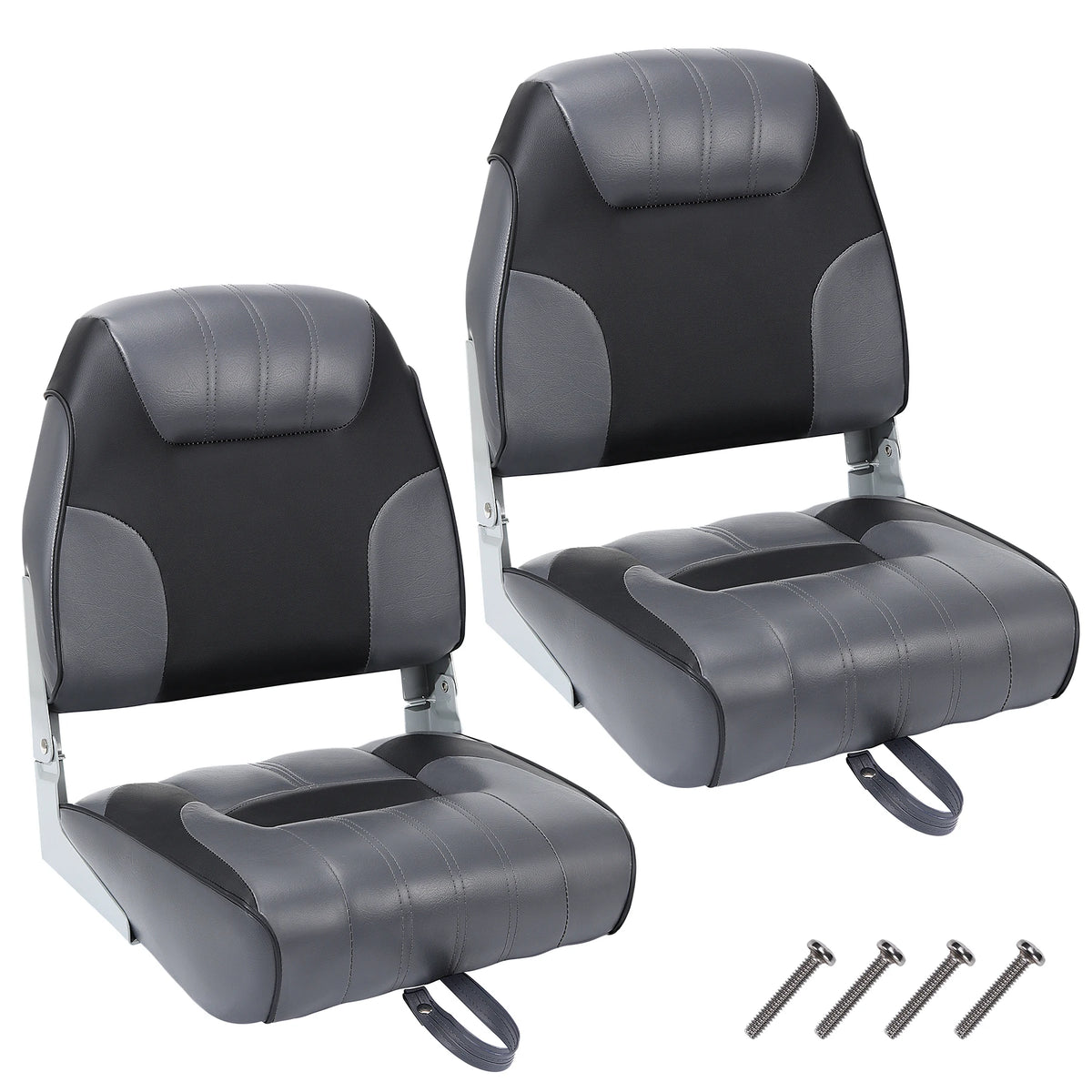 Premium Folding Boat Seat With Thick Padding For Anglers