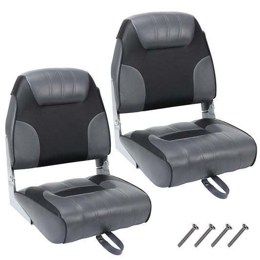 Premium Folding Boat Seat With Thick Padding For Anglers
