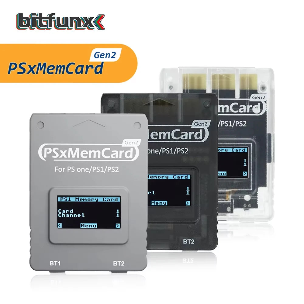 BitFunx Enhanced MicroSD PSX Memory Card For Retro Gamers