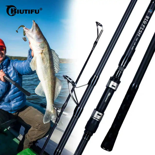 Biutifu Big Fish Carp Surfcasting Rod T800 Carbon Pro Shore Casting