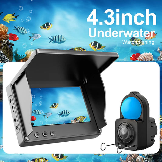 IP68 Underwater Fishing Camera With LCD Monitor And Night Vision For Anglers