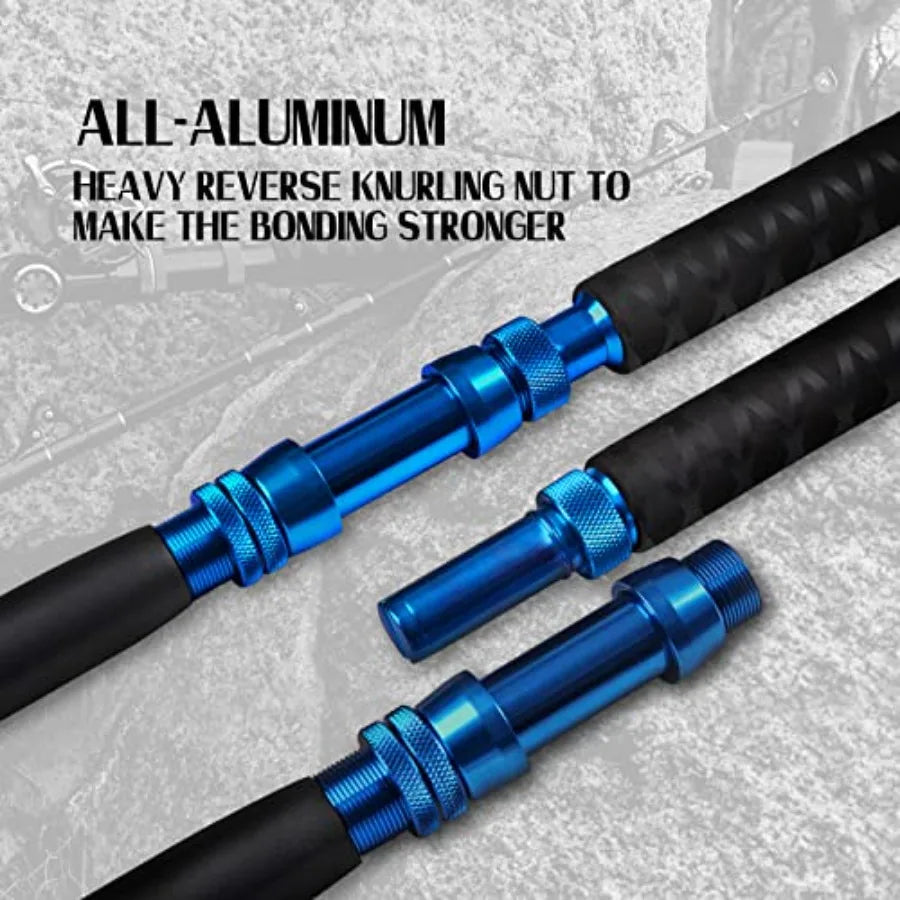 Saltwater Offshore Bent Butt Trolling Fishing Rod For Deep Sea