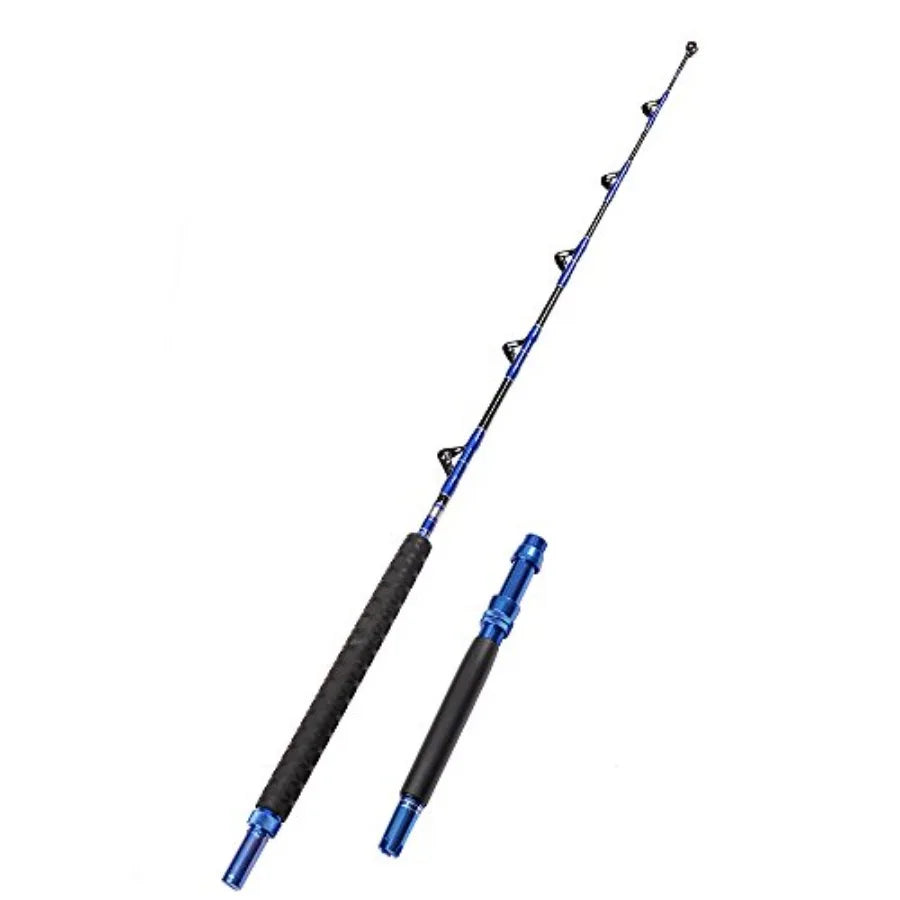 Saltwater Offshore Bent Butt Trolling Fishing Rod For Deep Sea