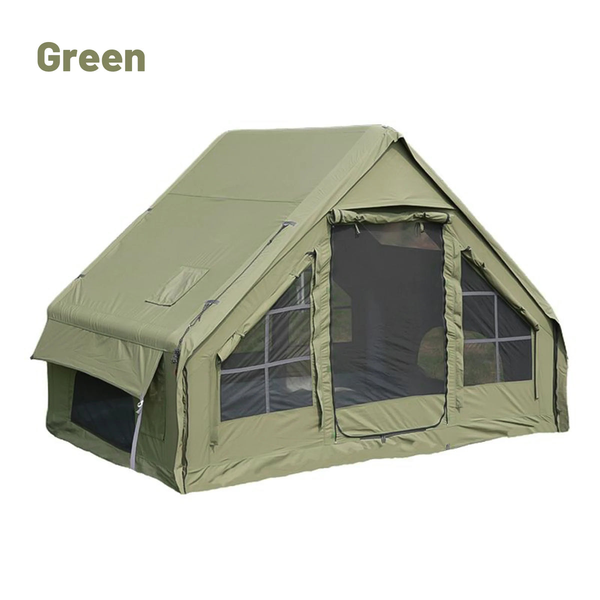 Luxury Inflatable Family Camping Tent With Stove Plug