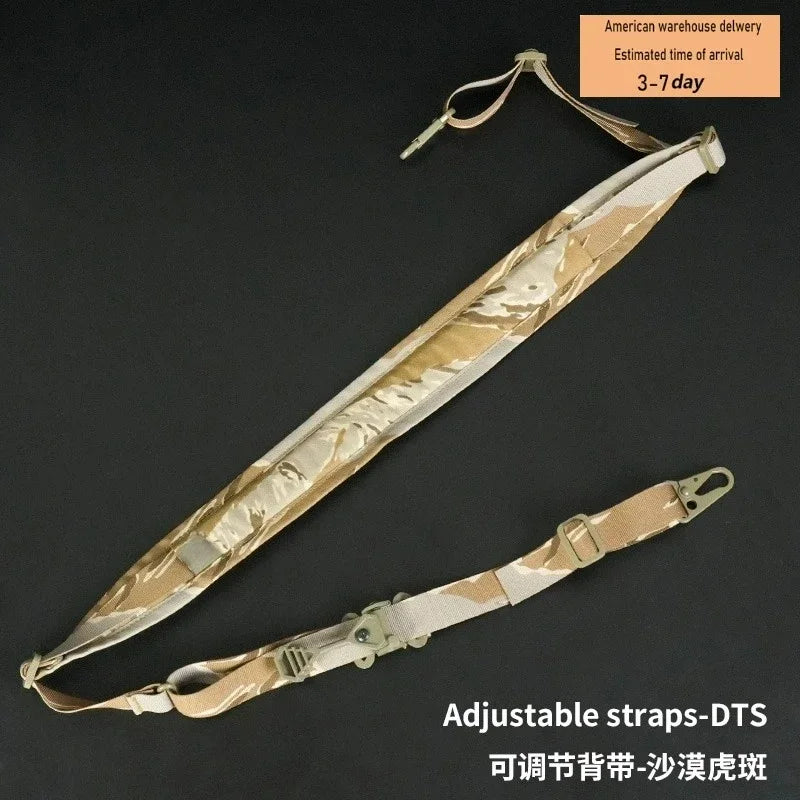 Tactical Modular Rifle Sling Removable Two Point One Point Padded Strap