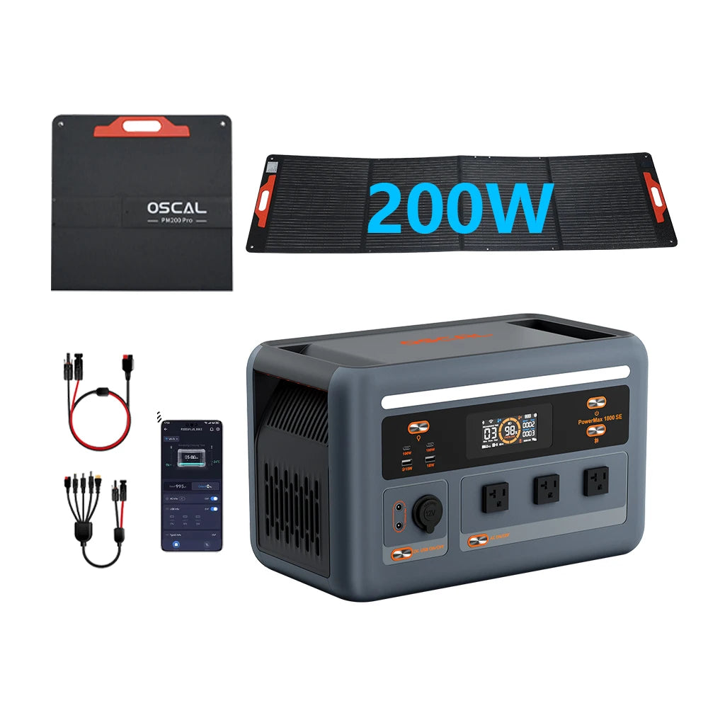OSCAL PowerMax Portable Power Station With Fast Charging
