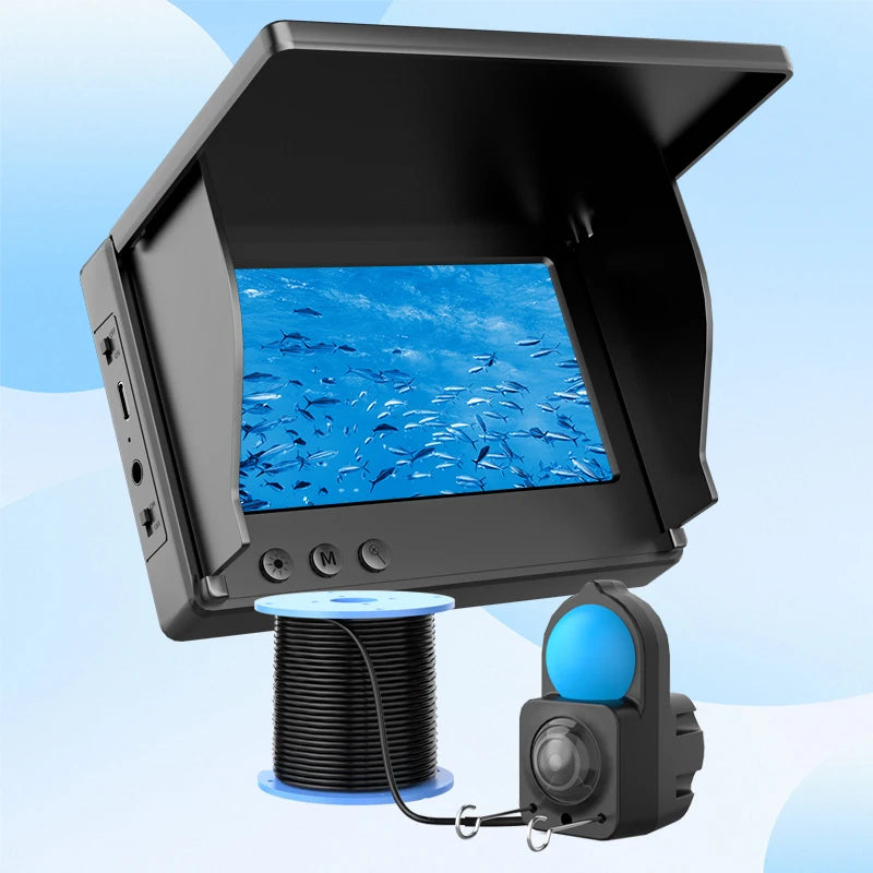 IP68 Underwater Fishing Camera With LCD Monitor And Night Vision For Anglers