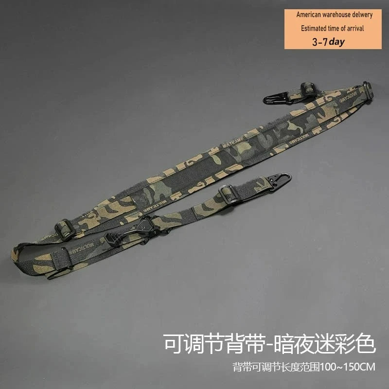 Tactical Modular Rifle Sling Removable Two Point One Point Padded