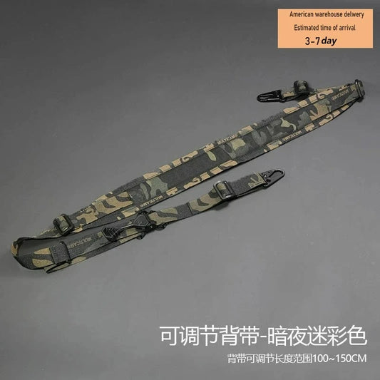 Tactical Rifle Sling Modular Strap Removable 2 Point / 1 Point 2.25" Padded Slingster Combat Shooting Hunting Accessories