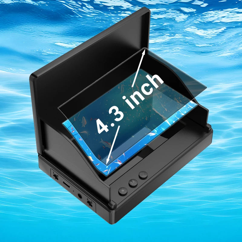 IP68 Underwater Fishing Camera With LCD Monitor And Night Vision For Anglers