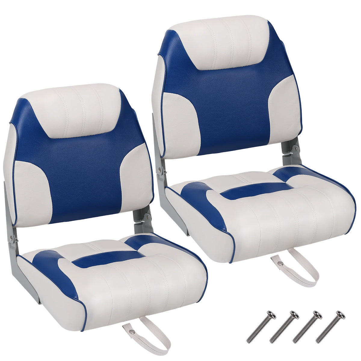 Premium Folding Boat Seat With Thick Padding For Anglers