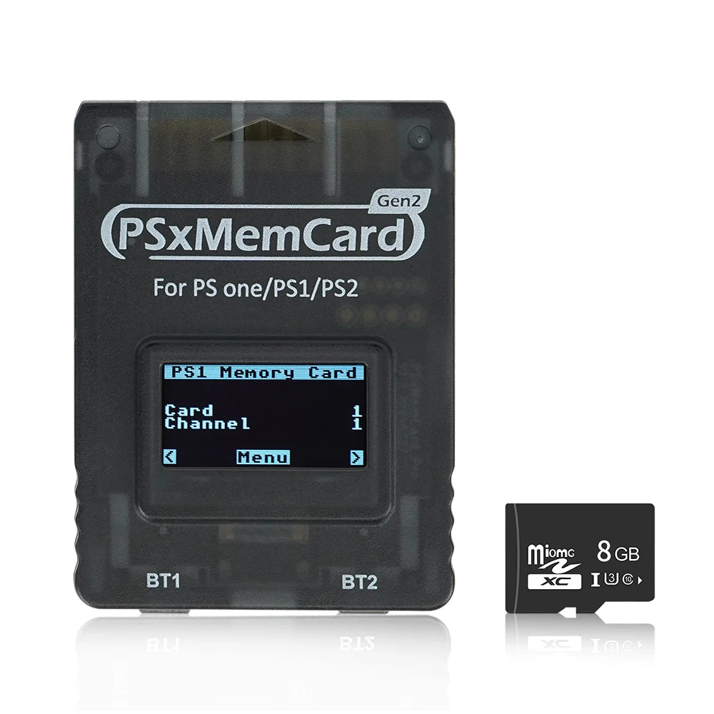 BitFunx Enhanced MicroSD PSX Memory Card For Retro Gamers