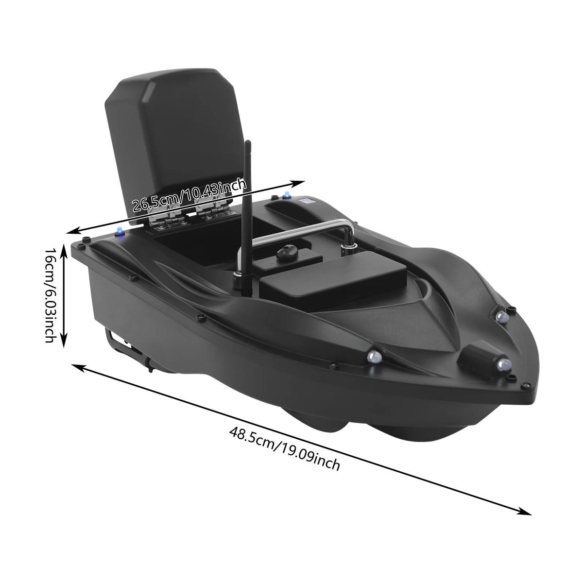 Bymaocar Gps Remote Bait Boat For Precision Angler Fishing