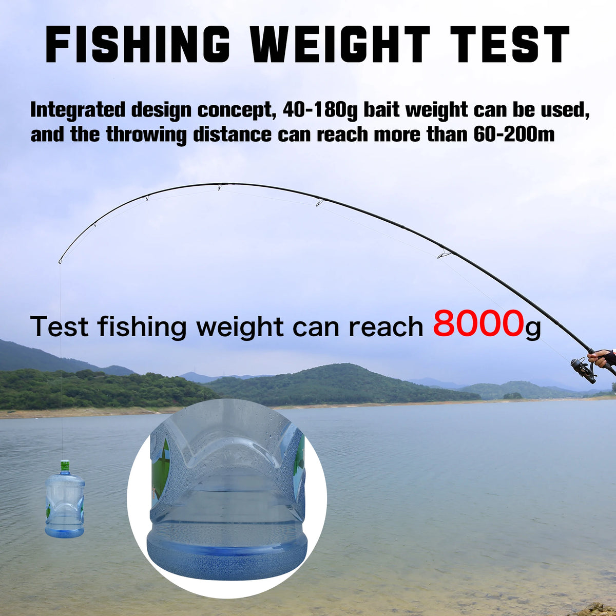 Biutifu T800 Carbon Surf Rod For Elite Shore Casting