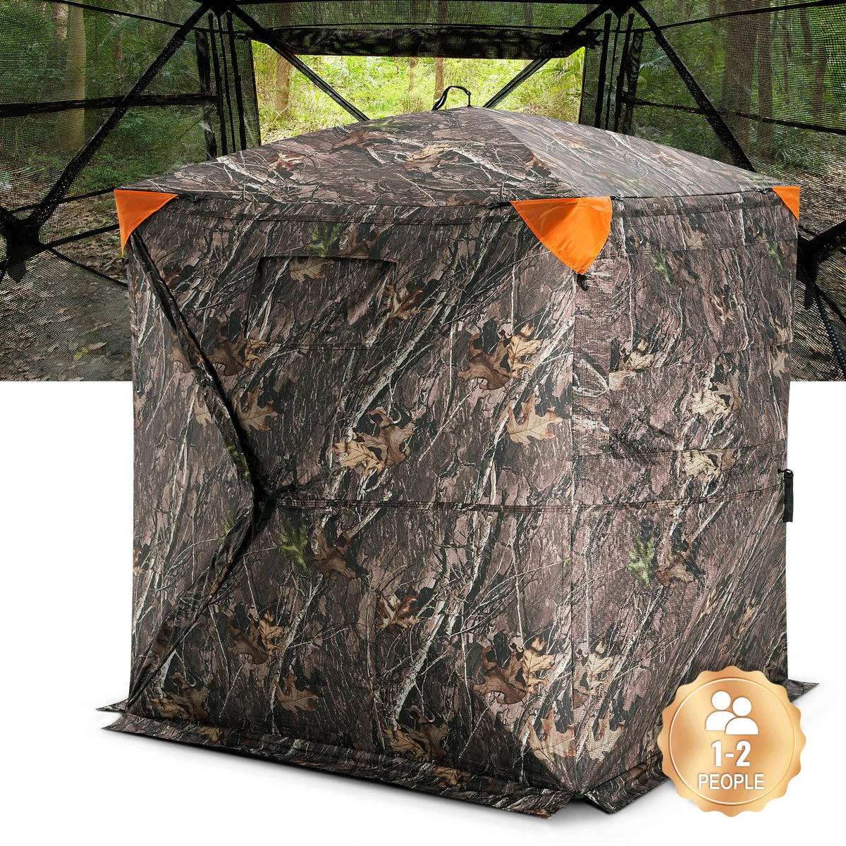 SucceBuy Hunting Blind With 270 Degree See Through Mesh