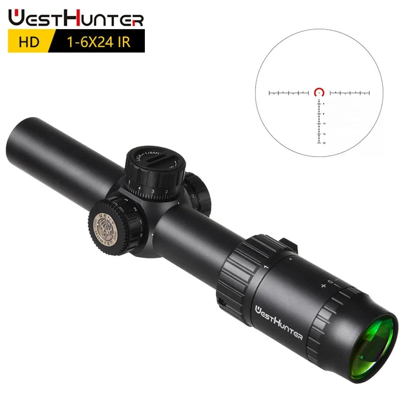 WestHunter Illuminated LPVO Riflescope With Etched Reticle