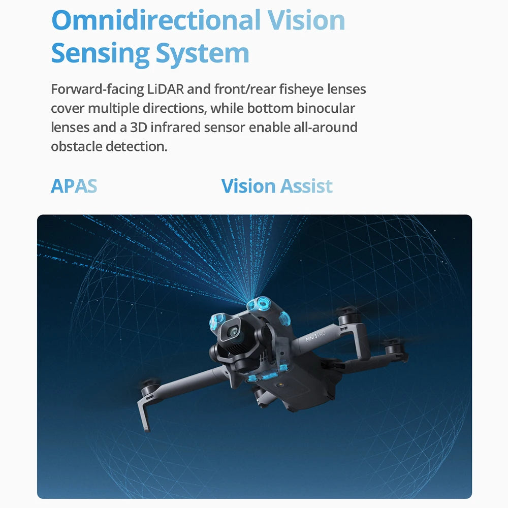 DJI Mini 5 Pro Drone With 4K Camera And ActiveTrack For Beginners