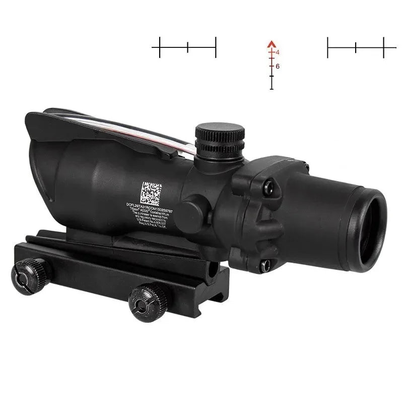 Bestsight 6x Elite Tactical Rifle Scope Illuminated Etched Reticle
