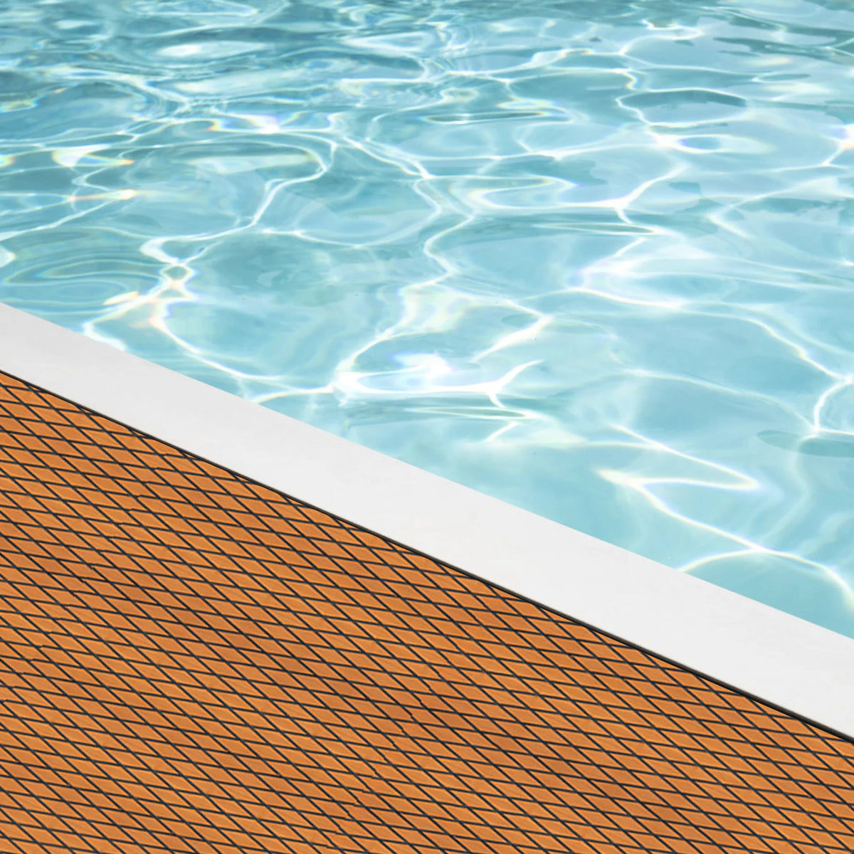 Non Slip EVA Faux Teak Marine Decking Mat for Boats and Yachts