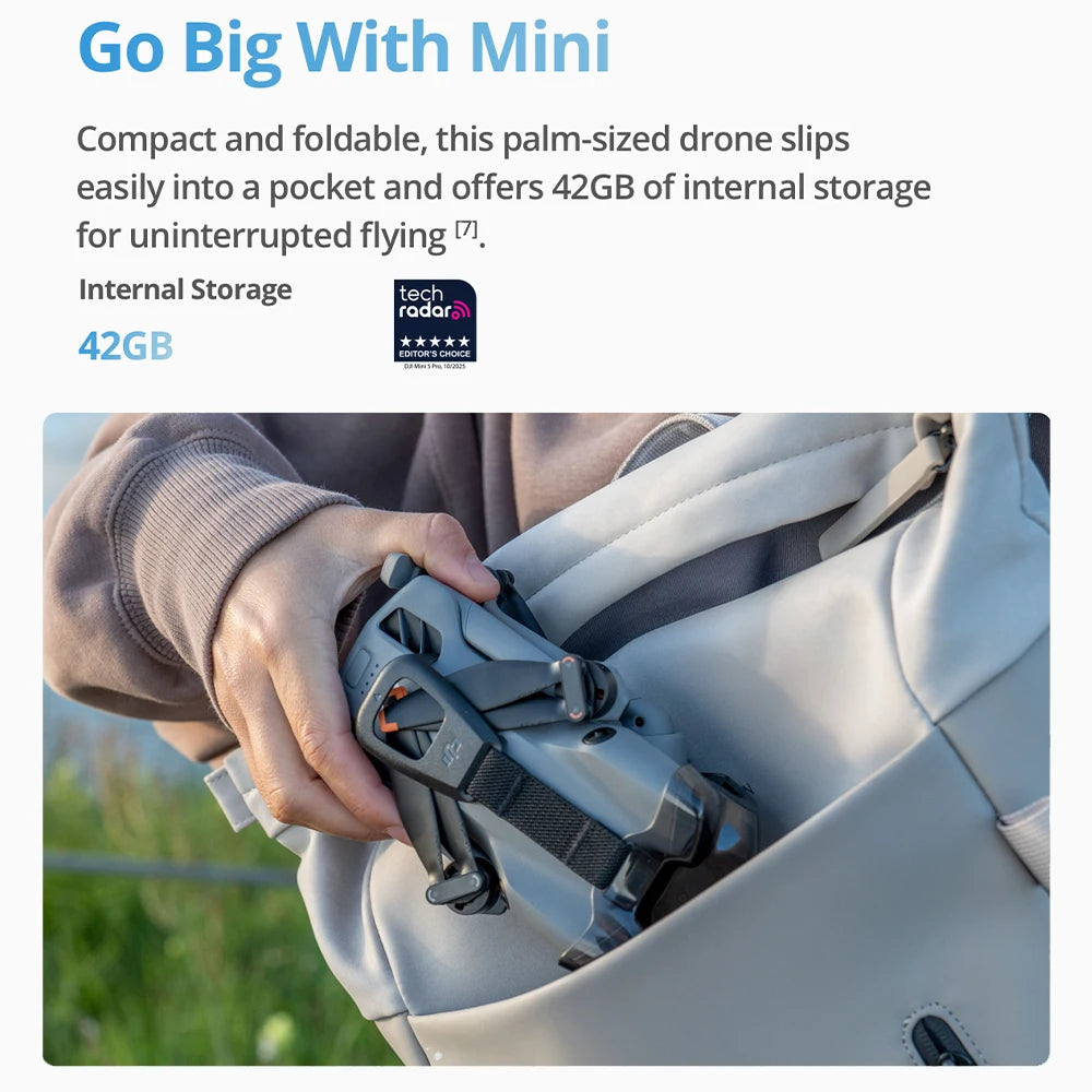 DJI Mini 5 Pro 4K Drone Fly More Combo For Beginners