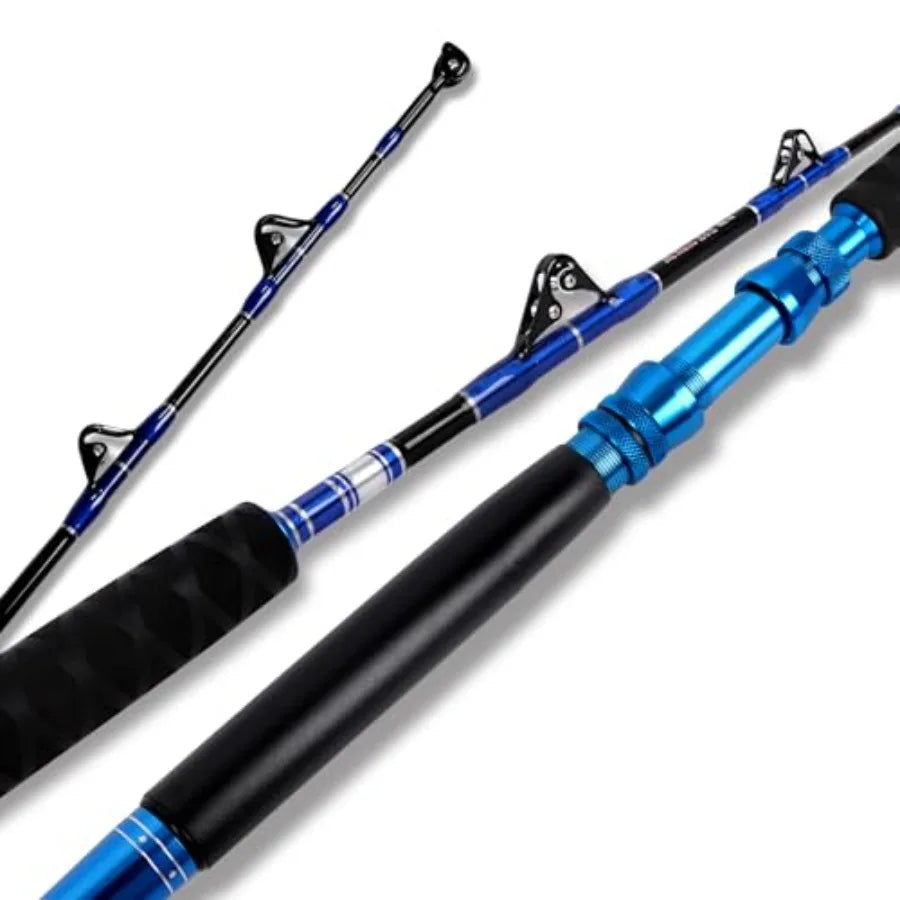 Saltwater Offshore Bent Butt Trolling Fishing Rod For Deep Sea