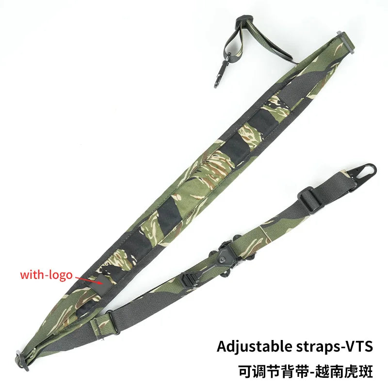 Tactical Modular Rifle Sling Removable Two Point One Point Padded