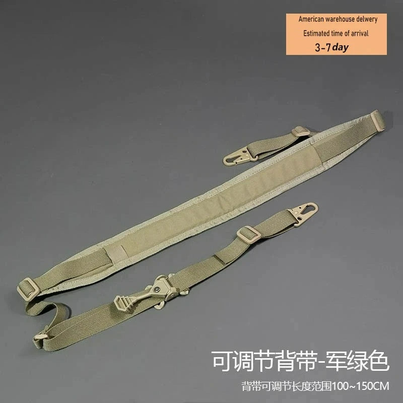 Tactical Modular Rifle Sling Removable Two Point One Point Padded Strap
