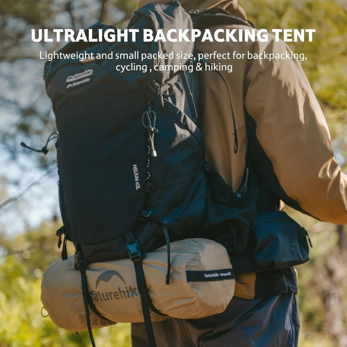 Naturehike Mongar Ultralight Waterproof Backpacking Tent Shelter