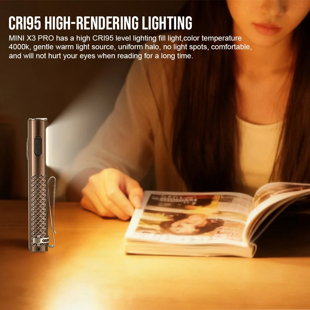 TrustFire Six In One Rechargeable LED Flashlight With UV Light