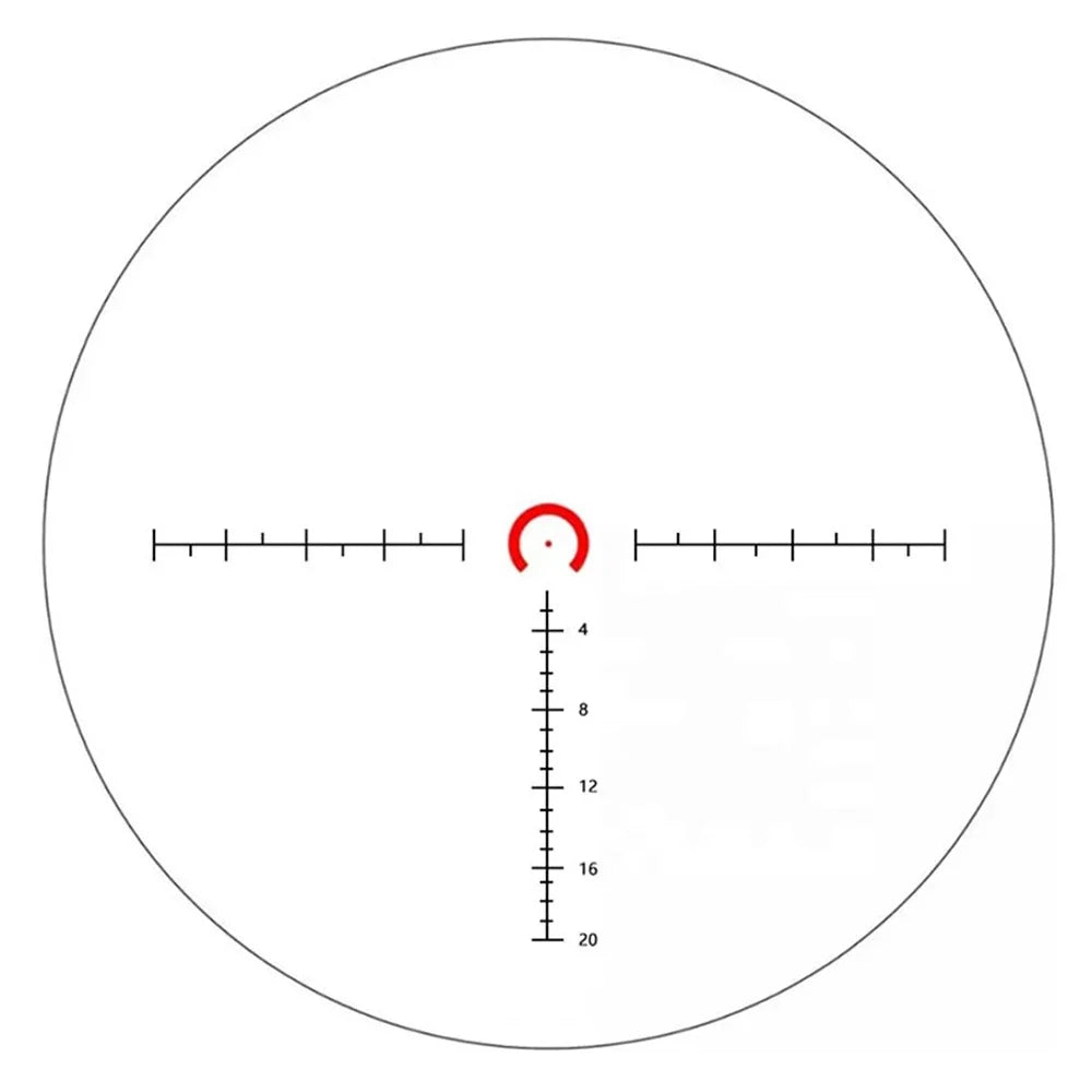 WestHunter LPVO Riflescope With Illuminated Etched Reticle For Hunting